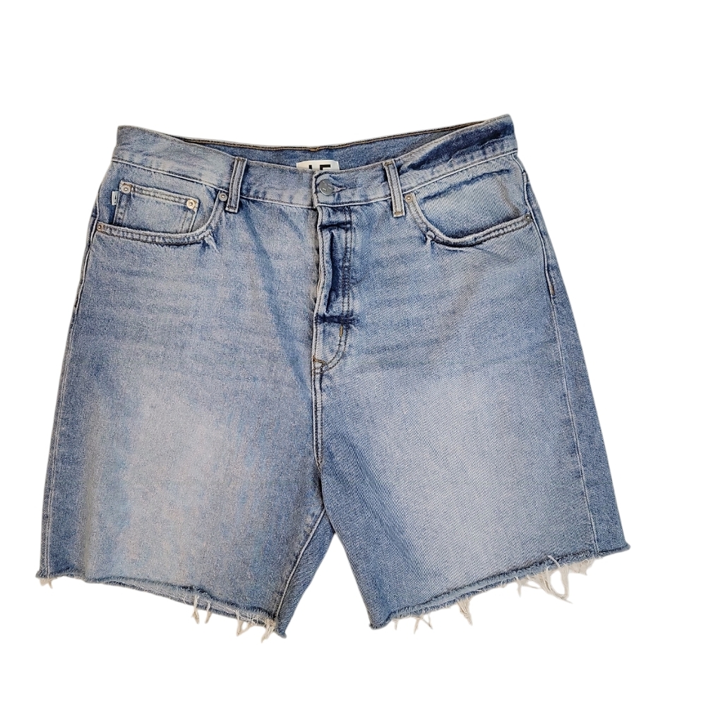 Lovers and Friends Devon Womens High‎ Rise 90s Cut Off Denim Shorts Size 18